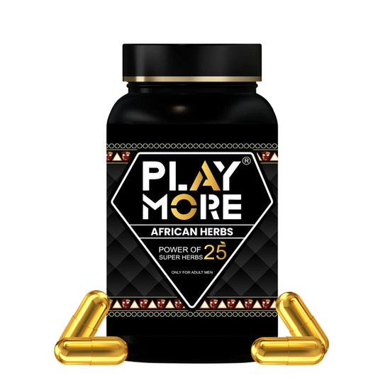 Play More African Herbs Capsules – 60 Caps